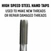 Drill America m25 x 1.5 HSS Plug Tap and 23.50mm HSS 1/2in Shank Drill Bit Kit POUMS25X1.5